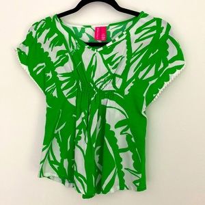 Lilly Pulitzer for Target Girls Tropical Shirt (S/6/6x)